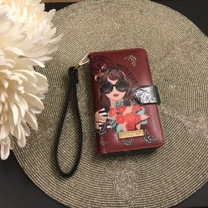 NWOT Nicole Lee phone and card wristlet